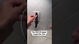 The CEO Of Apple Taught Me This #apple #applewatch #applehack #lifehack