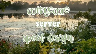 ꒰꒰ 🌱 cottagecore server speed design ;;