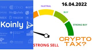 How to calculate your income tax on Crypto earnings easily?|Crypto Market in the 'Extreme Fear' zone