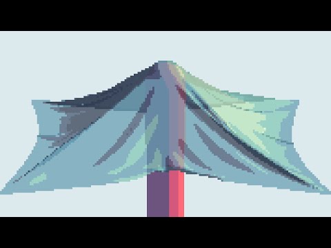 Pixel art wet cloth animation (satisfying)