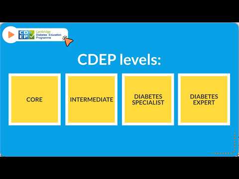 CDEP's 4 different training levels