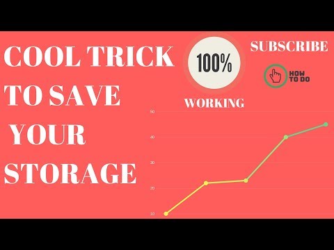 how to save storage of my phone-100%working trick try it
