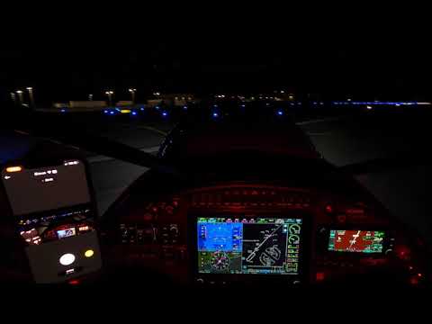Autopilot Enabled Night Approach In Carbon Cub