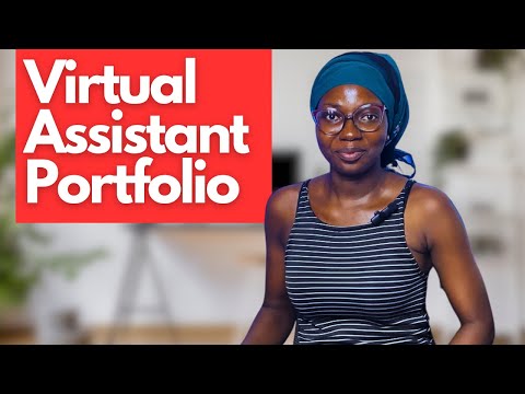 Virtual Assistant Portfolio Important tips
