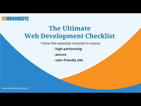 The Ultimate Web Development Checklist