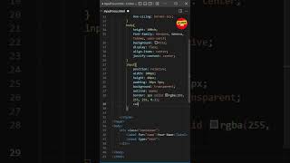 Awesome Input Focus 😲🔥| HTML CSS #shorts