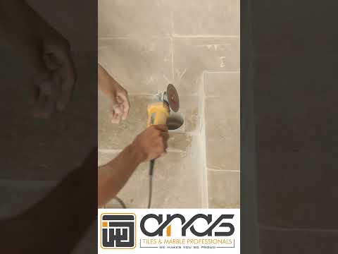 Floor waste fixing by Anas tile doctor   #floorwaste #marbledesigns #anastiledoctor #anaslifehub