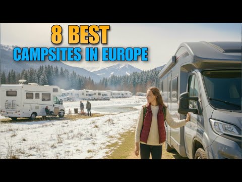 8 Best Campsites in Europe for Motorhomes 🚐 RV & Campervan Travelers LOVE These!