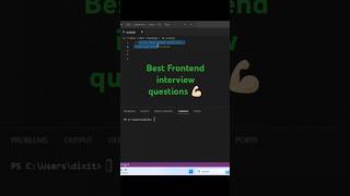 Take Input From User | Frontend interview Question #beginners #coding #ytshorts #js #viral