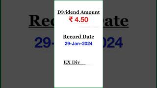 360 ONE WAM LIMITED Dividend 2024 Alert  #shorts