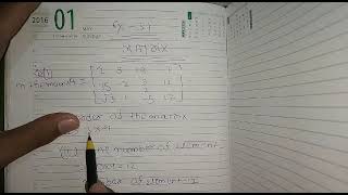 ||subject explain|| #subject_explain Class 12th math chapter 3 exercise-3.1Matrix Math solutions