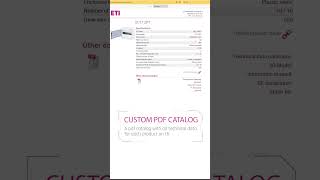 Create Your Own Custom ETI Catalog #shorts  #efficiencytools #electricaldesign #engineering