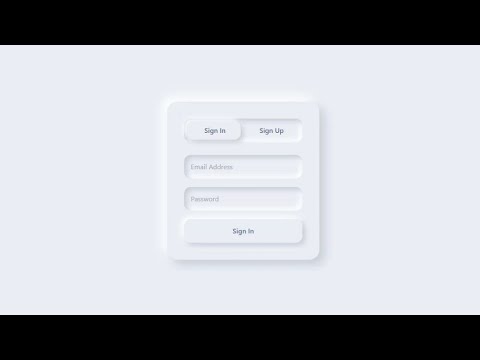 How to Create a Modern Sign In Page with HTML & CSS in 6 Minutes