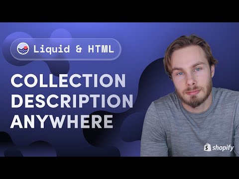 Shopify - Move Collection Description to Above or Below Products - Dawn Theme