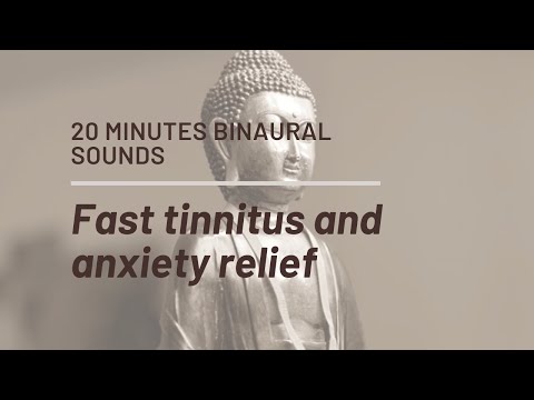White Noise | Binaural Beats | 20 Min Reduce Anxiety | Beat Insomnia | #tinnitusrelief | Beta Waves