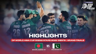 Grand Finale | Bangladesh 'A' vs Pakistan 'A' | Match Highlights | DP World Asia Cup Rising Stars