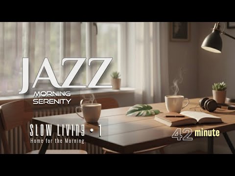 Slow Living Album-Vol 1 - Home for the morning |Acoustic Jazz - Piano/Guitar (Relaxing Study Music)