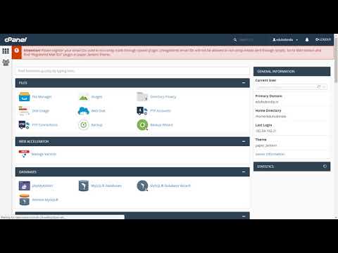 cpanel cron job to take mysql database backup