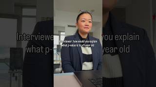 How to answer p value data scientist interview question