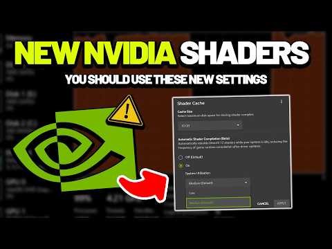 I Tested NVIDIA’s New Shader Setting… Results Are Surprising