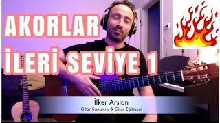 GİTAR DERSİ | İLERİ SEVİYE 1 "Akor Bilgisi" Pop Gitar Mantığı Çevrim ve Maj7'li Akorlar İlker Arslan