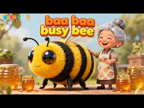 Baa Baa Busy Bee | Learn to Help and Stay Active | Bubble Kids Safety