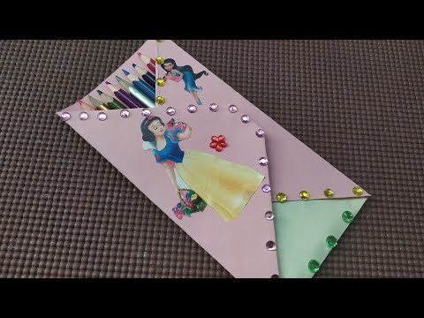 How To Make A Pencil Pouch | Pencil Case using Paper | Pencil Holder | Paper Craft Ideas | Origami