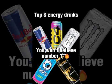 Top 3 Energy Drinks – Science Based 🔥#satire  #energydrink #sciencefacts