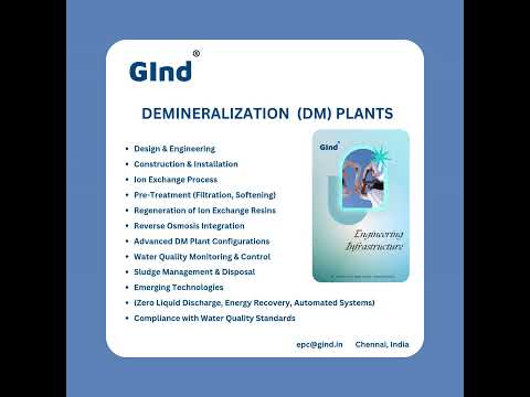 Demineralization (DM) Plant Solutions