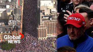 'Unite the Kingdom': Over 100,000 anti-immigration protesters rally in London