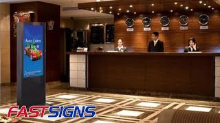 Put Your Dynamic Message in the Right Place with Digital Kiosks | FASTSIGNS®