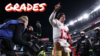 49ers 23, Philelphia Eagles 19: Grades