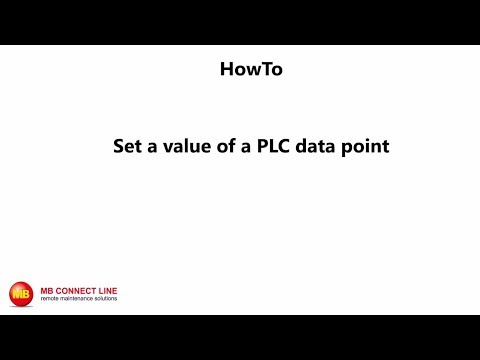 HowTo Set values of your PLC
