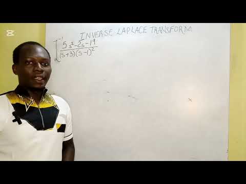 INVERSE LAPLACE TRANSFORM USING PARTIAL FRACTION/ENGINEERING MATHEMATICS EXAMPLE 5
