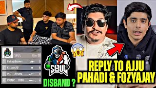 S8ul Disband Rumours 😳2 New player ? Gyan Gaming Reply Ajju Bhai & Pahadi - Pc vs Mobile | Fozyajay