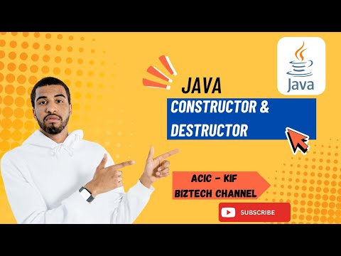 #3 Constructor and Destructor in Java | Explained with Easy Examples