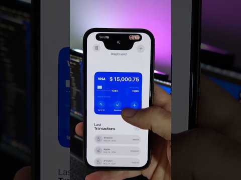 Figma advanced prototype | Dynamic Island and liquid effect 🏝️ #shorts #figma #ios #prototype