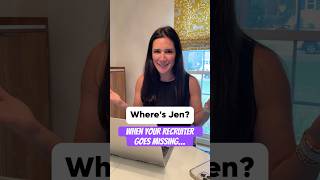 When Your Recruiter Goes Missing… for Content Creation #recruitmentexperts #recruitingtips