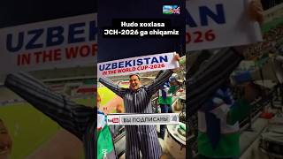 Hudo xoxlasa chiqamiz JCH-2026 ga | siz nima deb o'ylaysiz?#shortsvideo#football#JCH-2026#Uzbekistan