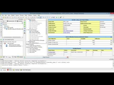 Verilog tutorial for beginners 5 : 4 to 16 Decoder