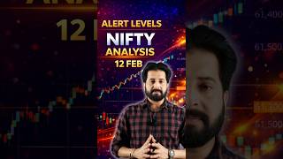 Nifty Sensex & BankNifty Prediction for Tomorrow | 12 February | Complete Market Analysis