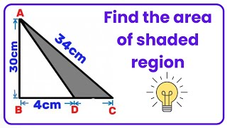 Master Finding the Area of Shaded Regions in Triangles | Easy Geometry Tips & Tricks