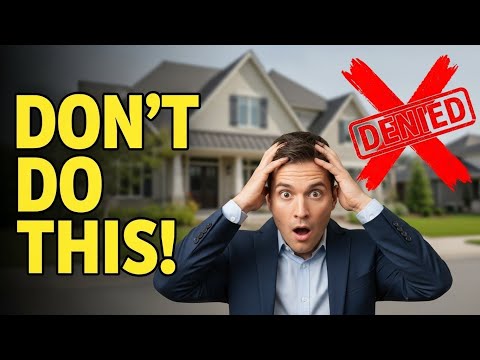Mistakes That Will DENY Your Mortgage (First Time Buyer Warning!)