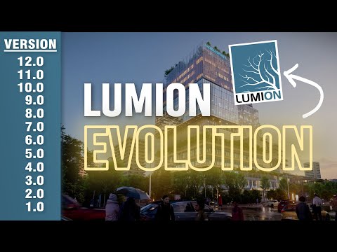 🚀 LUMION Evolution 1, 2, 3, 4, 5, 6, 7, 8, 9, 10, 11, 12.0 🔵VERSIONES del Programa | RENDER Archviz