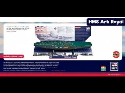 1 600 AIRFIX HMS ARK ROYAL Video Build and fit test!