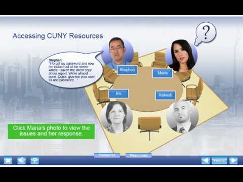 CUNY Employee   Information Technology IT Security Course Video Part 3