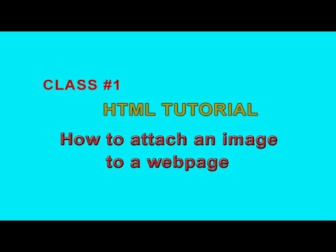 How To Attach an Image in a Web Page html | Image Link up html | html image linkUp #Computer_Skill