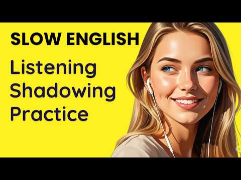 Finally Speak English! Your First Shadowing Practice | Slow & Easy for A1-A2 Beginners Podcast