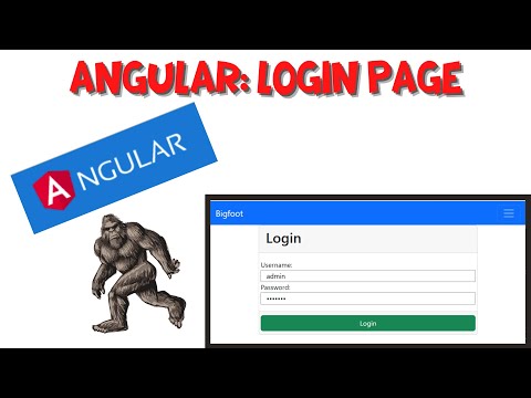 Add a Login Page to your Angular Application
