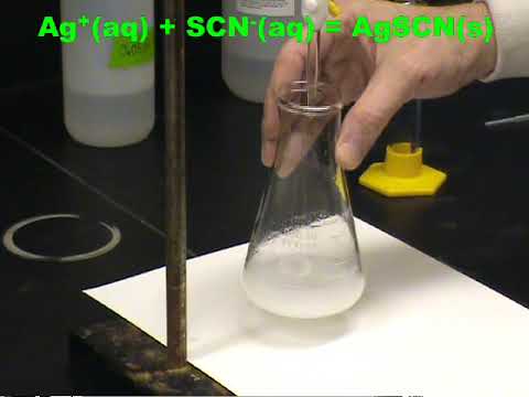 General Chemistry Lab: Solubility Product Constant of Silver Acetate